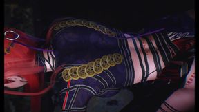 Beauty Red Head Warrior - 3D Animation