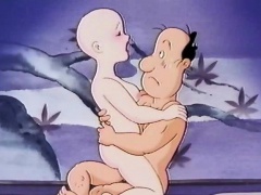 Naked hentai nun having sex for the first time