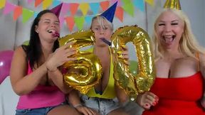 Sublime Angel Wicky and Sofia Lee - adult toys clip - Secret Friends