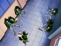 Teen hentai sex slaves wrapped and fucked by tentacles