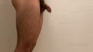 Taking a bathroom