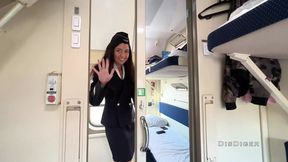 Seduced the conductor, then had sex with her during a break