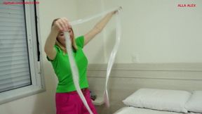 Alla makes B2P ten plastic bags