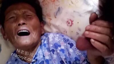 Very old grandma is taking hard cock in POV sex scene