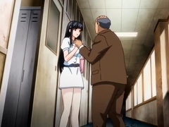 Sexy hentai babe with perfect big tits has a lust for cock