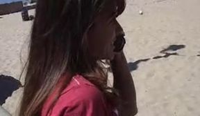 Nikki getting banged in a boat