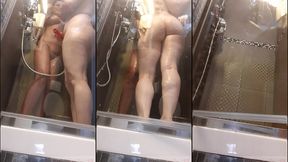 behind the scenes shower fun with busty french-russian babe anna polina and lilimissarab