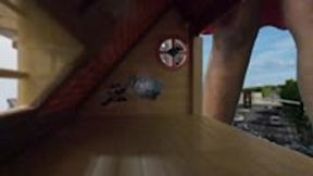 Sexy Giantess Cleans up Tiny Town
