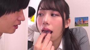 Man Pauses Time for Teacher's Deep Throat (Japanese)