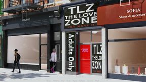 The East Block: Boyfriend And Girlfriend In Perverted Sex Shop