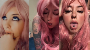 Sucking My Fingers And Drooling In Pink