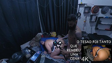 Me provocou tanto que parei a live pra dar uma rapidinha