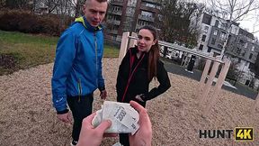 Fit Sporty Pretty Babe Cucks Her BF, Pleasing a Stranger With Wild Sex In His Car For Money