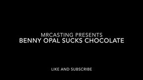 Benny Opal Eats Chocolate