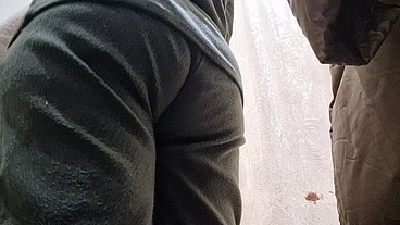 Farts in the public clothing store