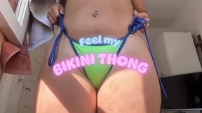 Close up thong