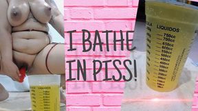I bathed in pee!