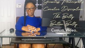 Giantess Principals Punish with Intimate Confinement - The Belly Button Torturer