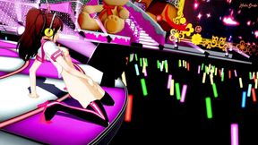 Rise fingers herself live on stage. Persona 4 Hentai.