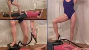 Victory Pose & Foot Pump Punishment with VeVe Lane & Hanz (Sept 2015)