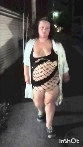 Ohio sexydixie27 lingerie outdoors