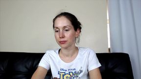 WEBCAM: Packing For BIG Announcement Then Vibrator Masturbation - Lelu Love