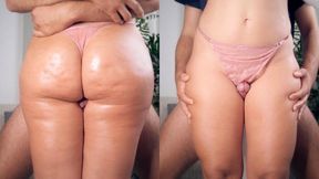 Massage My Ass and Fuck My Thighs - Mistress Parannanza Makes You Cum On Her Big Legs