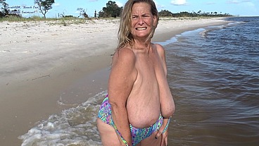 Beach Tan Through Swimsuit