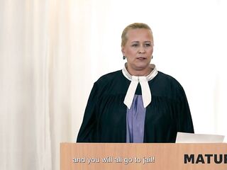 MATURE4K. Older woman with large melons cheated on her spouse and ended up in court