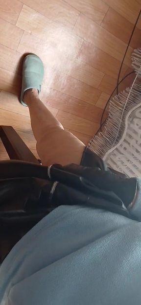 My Lesbian Colleague and I Masturbate Riskily in the Office