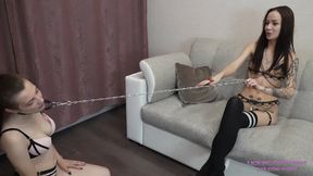 ISABELE - Lick my feet well so as not to annoy me! (HD)