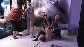 Lena King - 2 on 2 Nude Escape Challenge in Public - Part 1 wmv HD
