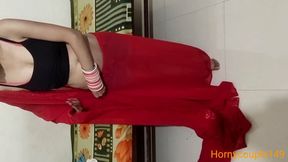 Newly Married Sister-in-law Changing Clothes on Her Pussy.