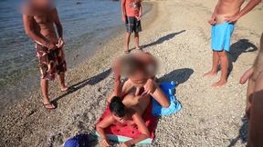 Blindfolded anal&#x1F44C; rodeo on Mykonos, raw goat-style, creampie galore, your ass&#x1F351; begs for mercy