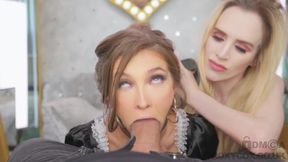Roxy Cox Crazy POV Threesome Orgy