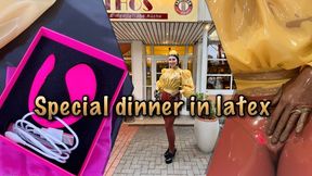 Special dinner in latex