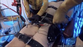 Gimp in the Laboratory Feat Mistrix Sade and Alexandra Sadista - Part 4