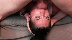 hooters waitress - throat gagger