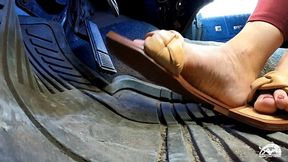 PTP 1355 (Feet View 1) – Vivian Ireene Pierce in “Can’t Get the Car Started Sweetie”