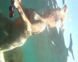 Amazing underwater clip with me and my wife banging in a pool