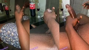 perverse step father wanks dick as he watches step daughter spread