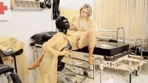 Transparent Rubber Fetish And The Pissing Lesbian Girls