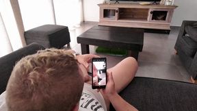 Stepbrother sends Dick Pic to Stepsister by Mistake She wants to See the Real thing