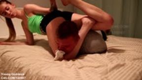 Neck Sitting And Reverse Figure 4 Torment