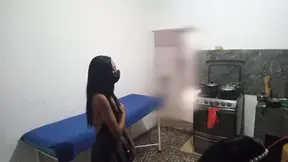 My gossipy friend is flirting with the neighbor  She's a gifted bitch