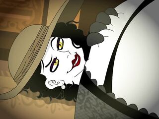 Resident Unmerciful Village: Tall Vampire Maiden Alcina Dimitrescu Parody Animated