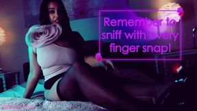 INTERACTIVE BRAINLESS SNIFFS TO FINGER SNAPS