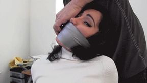 d2504SAHRYE-Latina School Teacher taped up in her panty girdle