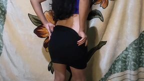 comeu o cuzinho da novinha gravida e ainda gozou dentro!