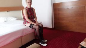 Hot MILF Enjoys Hotel Tryst, Money-Free